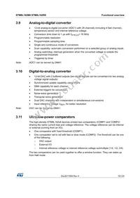 STM8L162M8T6 Datasheet Page 19