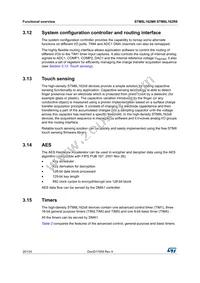 STM8L162M8T6 Datasheet Page 20