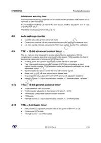 STM8S001J3M3 Datasheet Page 17