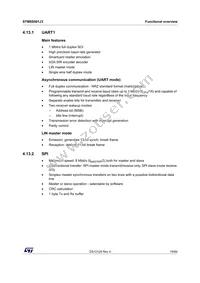 STM8S001J3M3 Datasheet Page 19