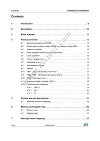 STM8S005C6T6 Datasheet Page 2