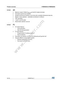 STM8S005C6T6 Datasheet Page 20