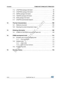 STM8S103K3B6 Datasheet Page 4