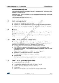 STM8S103K3B6 Datasheet Page 17