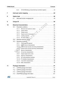 STM8S105C6T3TR Datasheet Page 3
