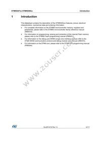 STM8S207R8T3TR Datasheet Page 9