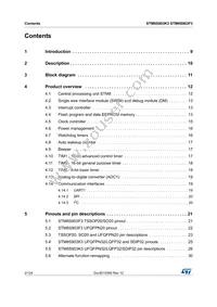 STM8S903F3M3TR Datasheet Page 2