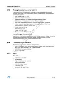 STM8S903F3M3TR Datasheet Page 19