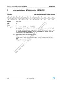 STMPE1600QTR Datasheet Page 16