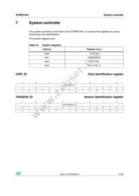 STMPE1601TBR Datasheet Page 17