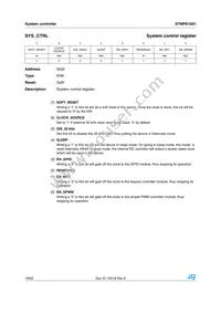 STMPE1601TBR Datasheet Page 18