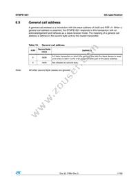 STMPE1801BJR Datasheet Page 17