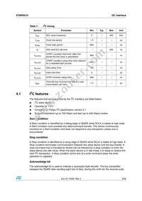 STMPE610QTR Datasheet Page 9