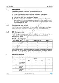 STMPE610QTR Datasheet Page 14
