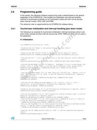 STMPE812ABJR Datasheet Page 19