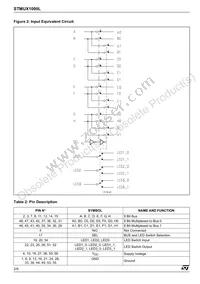 STMUX1000LQTR Datasheet Page 2