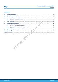 STN1HNK60 Datasheet Page 15