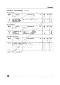 STN2NE10 Datasheet Page 3