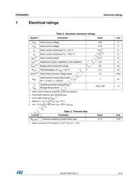 STN3N40K3 Datasheet Page 3