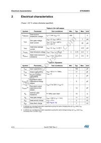 STN3N40K3 Datasheet Page 4