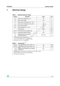 STN3NF06 Datasheet Page 3