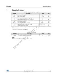 STN3P6F6 Datasheet Page 3