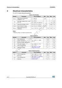 STN3P6F6 Datasheet Page 4