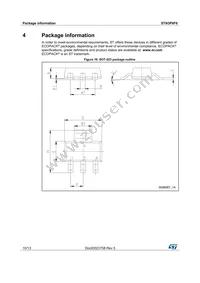 STN3P6F6 Datasheet Page 10