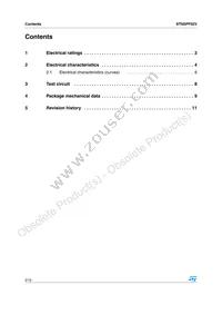 STN5PF02V Datasheet Page 2