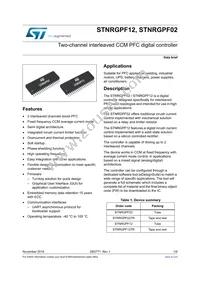 STNRGPF12TR Datasheet Cover