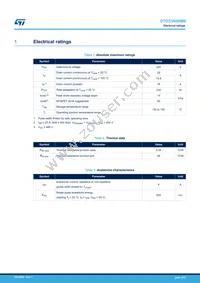 STO33N60M6 Datasheet Page 2