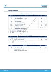 STO36N60M6 Datasheet Page 2