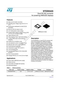 STOD03ASTPUR Datasheet Cover