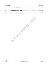 STOD03ASTPUR Datasheet Page 3