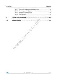 STOD13ASTPUR Datasheet Page 3