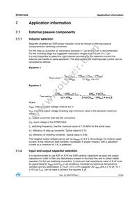 STOD13ASTPUR Datasheet Page 15