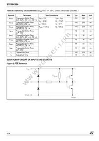 STP08C596M Datasheet Page 4