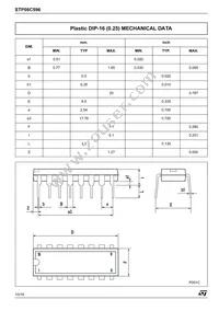 STP08C596M Datasheet Page 10