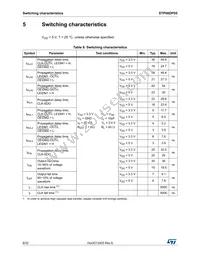 STP08DP05B1 Datasheet Page 8