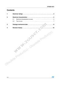 STP08IE120F4 Datasheet Page 2