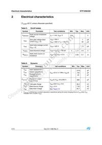 STP10NK50Z Datasheet Page 4