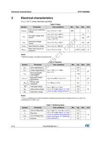 STP11N60DM2 Datasheet Page 4