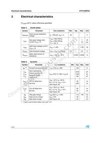 STP120NF04 Datasheet Page 4