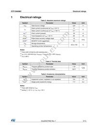 STP12N60M2 Datasheet Page 3