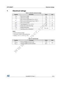 STP130N6F7 Datasheet Page 3