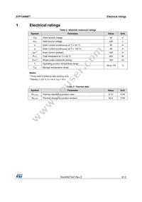 STP130N8F7 Datasheet Page 3