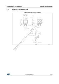 STP14NK60ZFP Datasheet Page 11