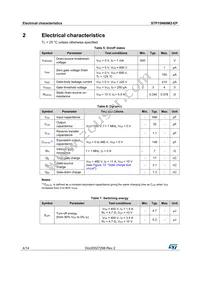 STP15N60M2-EP Datasheet Page 4