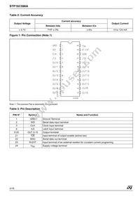 STP16C596AXTTR Datasheet Page 2