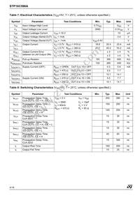 STP16C596AXTTR Datasheet Page 4